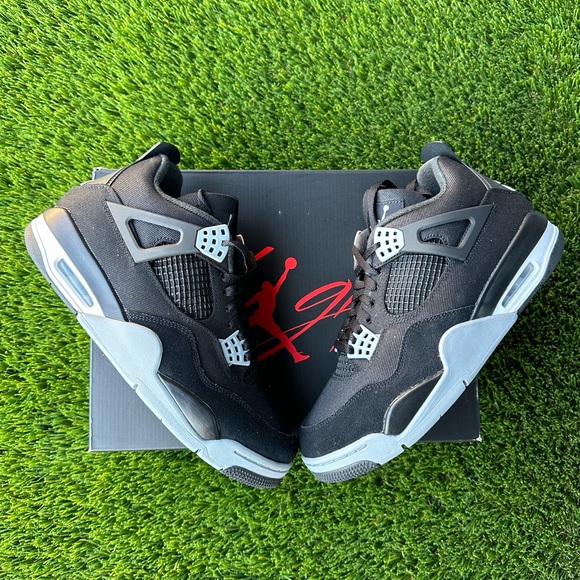 Jordan 4 “Black Canvas”